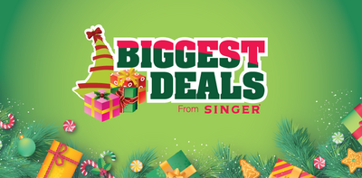 Singer rolls out biggest offers this festive season topped with massive discounts