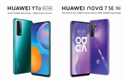 Huawei Nova 7 SE and Huawei Y7a are the mid-range smartphones to watch out for in 2021