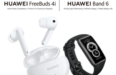 Active Noise cancellation සමඟ එන  HUAWEI FreeBuds 4i සහ දවස පුරා SpO2 අධීක්ෂණය කරන Huawei Band 6