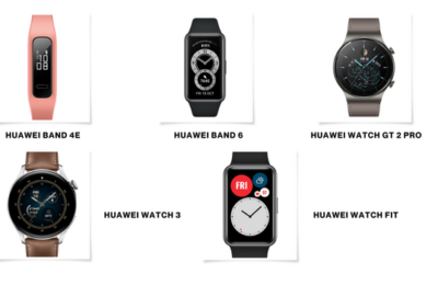 Huawei offers consumers a wide range of wearables available now