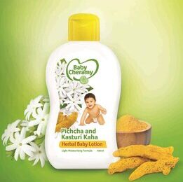 Baby Cheramy’s latest Herbal Lotion brings natural goodness to your baby’s skin with a combination of Pichcha and Kasturi Kaha