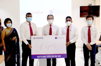 Toyota Lanka and LOLC General Insurance join hands to launch Toyota InsureX Sri Lanka’s first co-branded insurance package