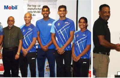 Mobil extends support to the Sri Lankan Badminton team