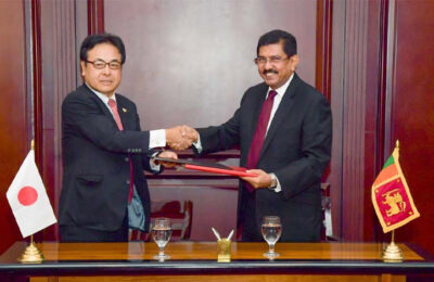 On the JCM for Low Carbon Growth Partnership Japan and Sri Lanka sign Memorandum of Cooperation