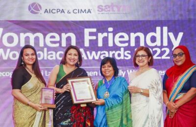 DIMO emerges as an Outstanding Women Friendly Workplace at AICPA & CIMA Satyn Women Friendly Workplace Awards 2022
