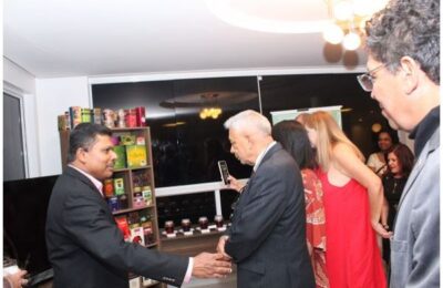 Together with Brazilian Media the Embassy of Sri Lanka in Brazil Networks to Promote Sri Lankan Tourism, Cuisine and Ceylon Tea