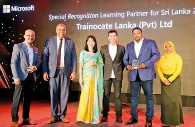 Trainocate SEANM Awarded Microsoft’s “Special Recognition-Learning Partner for Sri Lanka 2022”