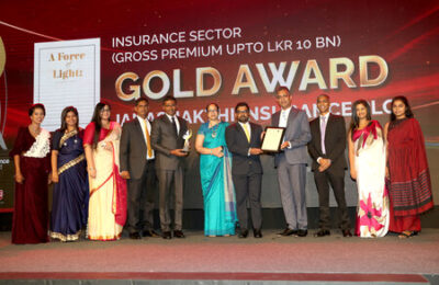 Janashakthi Life wins Gold Award at CA Sri Lanka’s TAGS Awards 2022