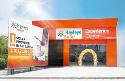 NEWS RELEASE Hayleys Solar Opens New Experience Centres in Negombo and Kandy