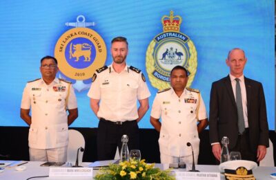 Australia and Sri Lanka further strengthen ties with launch of new joint maritime security operation.