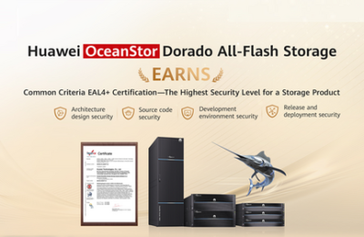 Huawei OceanStor Dorado All-Flash Storage Earns CC Certification, the Highest Storage Device Security Standard