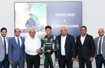 DIMO Joins Forces with Young Racing Star Yevan David