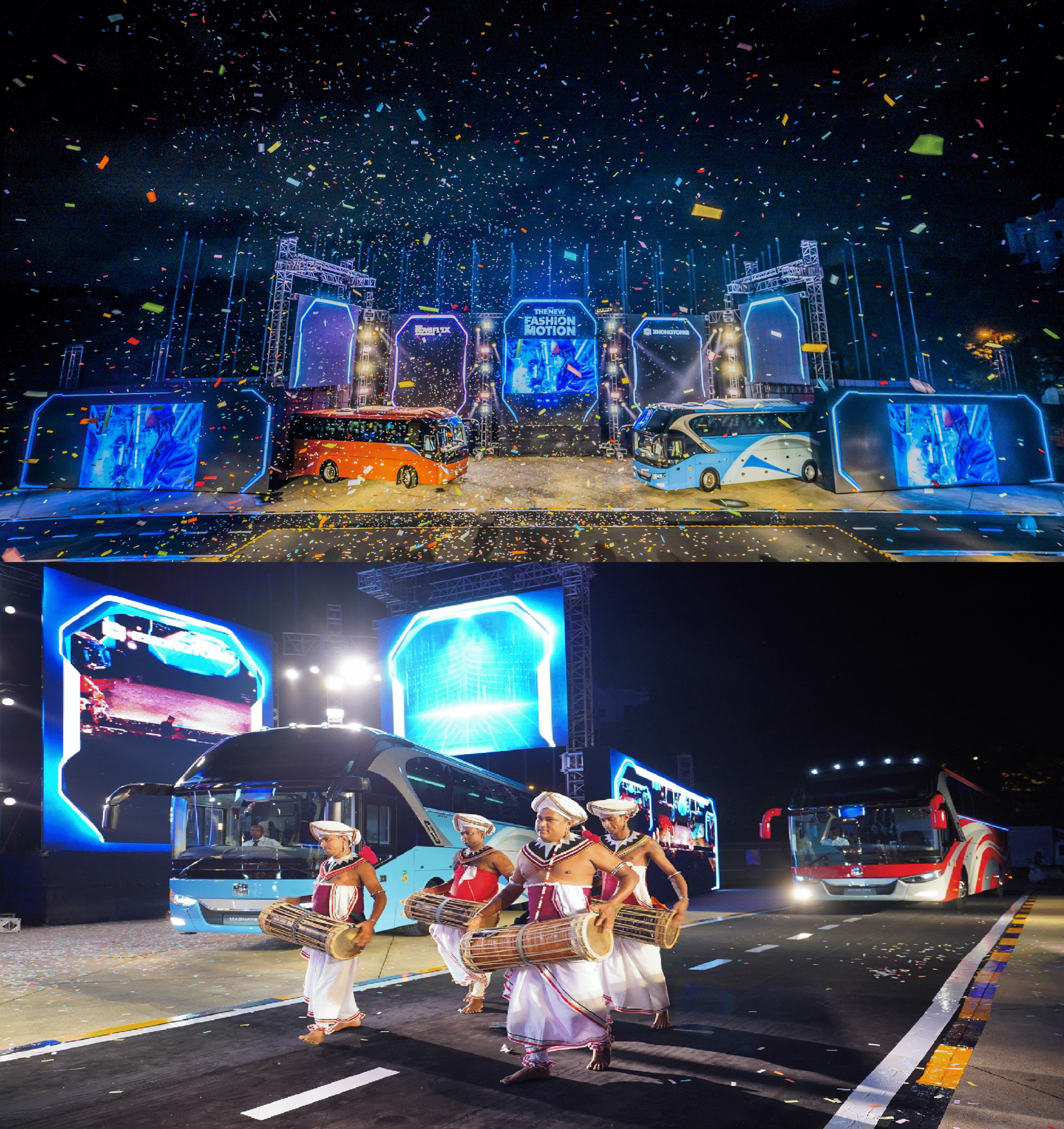 Modern ZHONGTONG Buses Hit Sri Lankan Roads