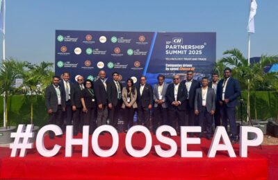 Sri Lankan Delegation Participates in CII Partnership Summit 2025 in Visakhapatnam, Andhra Pradesh