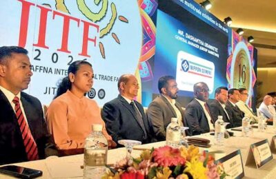Jaffna trade fair to host 400 exhibitors in Jan. 2026