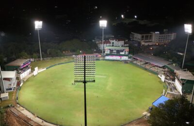 DIMO Lights Up SSC for International Day–Night Cricket