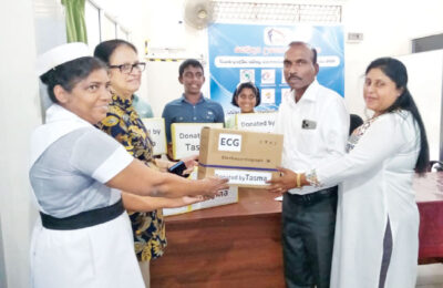 Tasma Group donates medical equipment