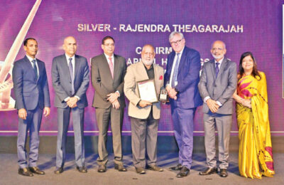 Rajendra Theagarajah recognised with SLID–ACCA silver award