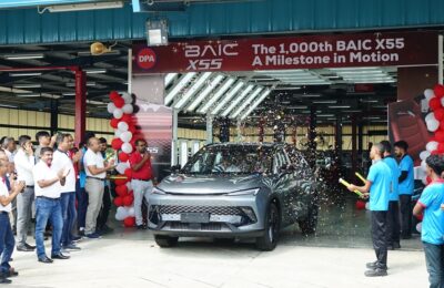 More than 1,000 BAIC X55 SUVs hit Sri Lankan roads