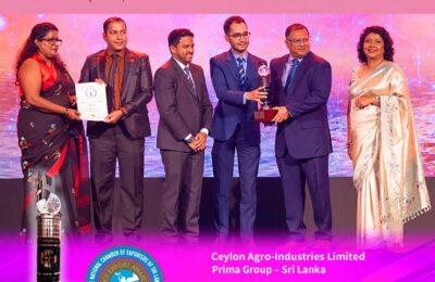 National Export Awards Honours Ceylon Agro Industries for Export Excellence