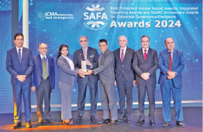 SLT-MOBITEL triumphs with Silver at ‘SAFA Best Presented Annual Report Awards’