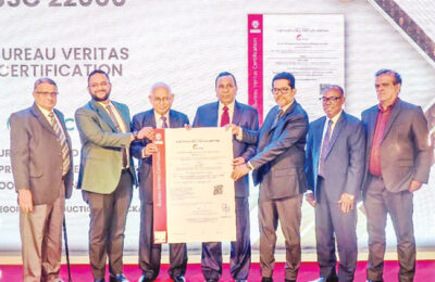 Cap Snap Lanka receives six international certifications including ISO-FSSC