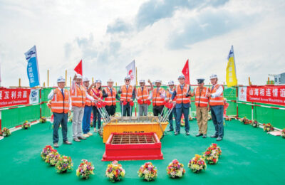 CHEC marks key milestone in China-Funded housing project in Colombo