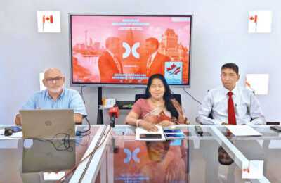 Canadian Chamber of Commerce in Sri Lanka host press interaction with members