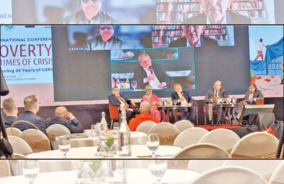 “Poverty not just lack of money, but lack of opportunity, agency and dignity”