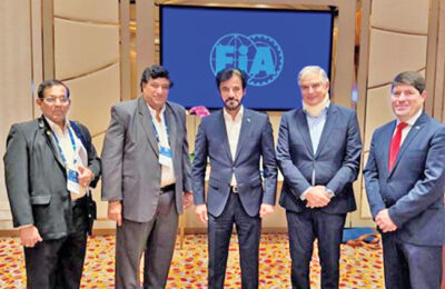 AA representative at FIA Extra Ordinary General Assembly in Macau