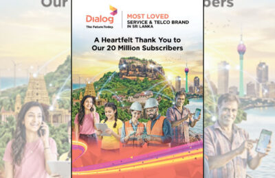 Dialog Named Sri Lanka’s Most Loved Telecom & Service Brand by LMD