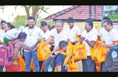 People’s Bank conducts annual Dansel for Kataragama Pada Yatra devotees