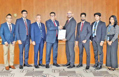 HNB Custody and Trustee Services first to receive ISO 9001:2015 certification