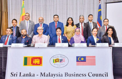 Tony Ganlath heads Sri Lanka-Malaysia Business Council