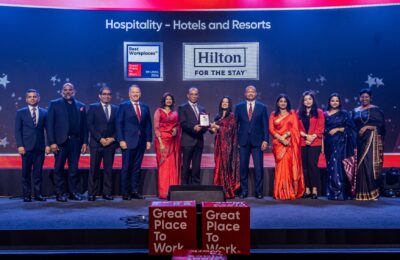 Hilton Named Sri Lanka’s No. 1 Best Workplace Once Again