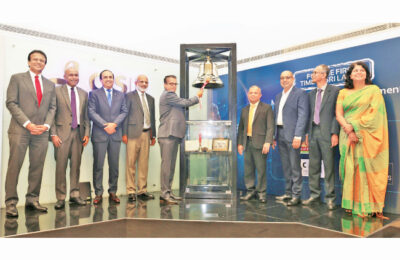 People’s Bank rings opening bell at CSE