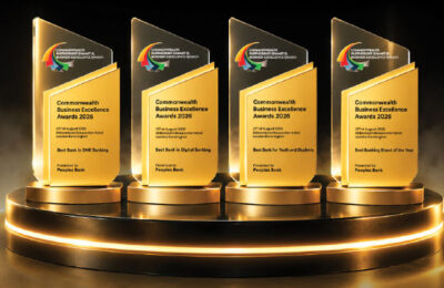 People’s Bank secures four accolades at Commonwealth Business Excellence Awards